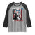 Funny 4th Of July Raglan Shirt George Washington Handsome No Georgeous - Wonder Print Shop