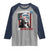 Funny 4th Of July Raglan Shirt George Washington Handsome No Georgeous - Wonder Print Shop