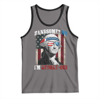 Funny 4th Of July Tank Top George Washington Handsome No Georgeous - Wonder Print Shop