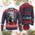 Funny 4th Of July Knitted Sweatshirt George Washington Handsome No Georgeous - Wonder Print Shop