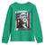 Funny 4th Of July Youth Sweatshirt George Washington Handsome No Georgeous - Wonder Print Shop