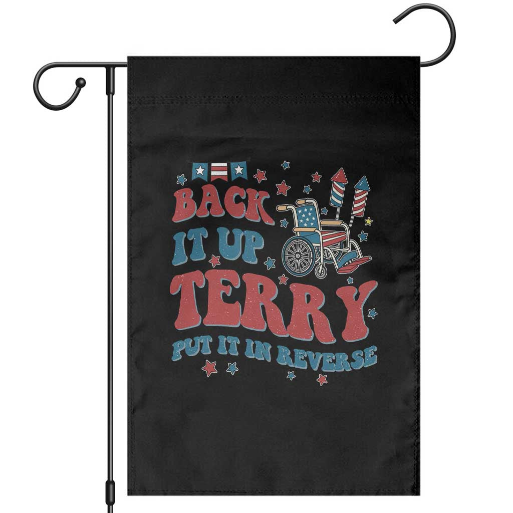 Funny 4th of July Back It Up Terry Put It In Reverse Garden Flag - Wonder Print Shop