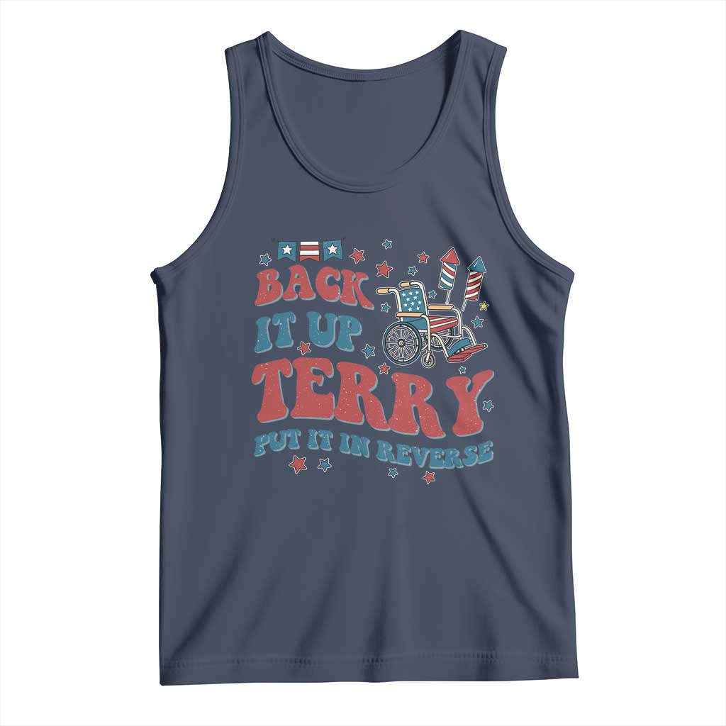 Funny 4th of July Back It Up Terry Put It In Reverse Tank Top - Wonder Print Shop