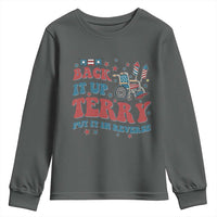 Funny 4th of July Back It Up Terry Put It In Reverse Youth Sweatshirt - Wonder Print Shop