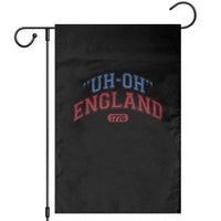 Funny 4th of July Garden Flag Uh Oh England 1776 - Wonder Print Shop