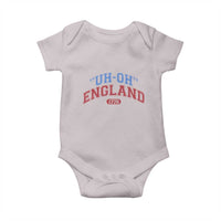 Funny 4th of July Baby Onesie Uh Oh England 1776 - Wonder Print Shop
