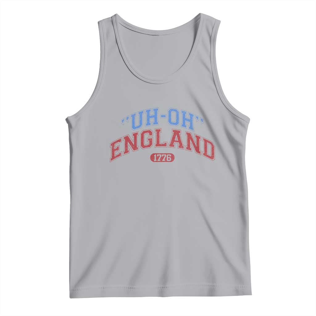 Funny 4th of July Tank Top Uh Oh England 1776 - Wonder Print Shop