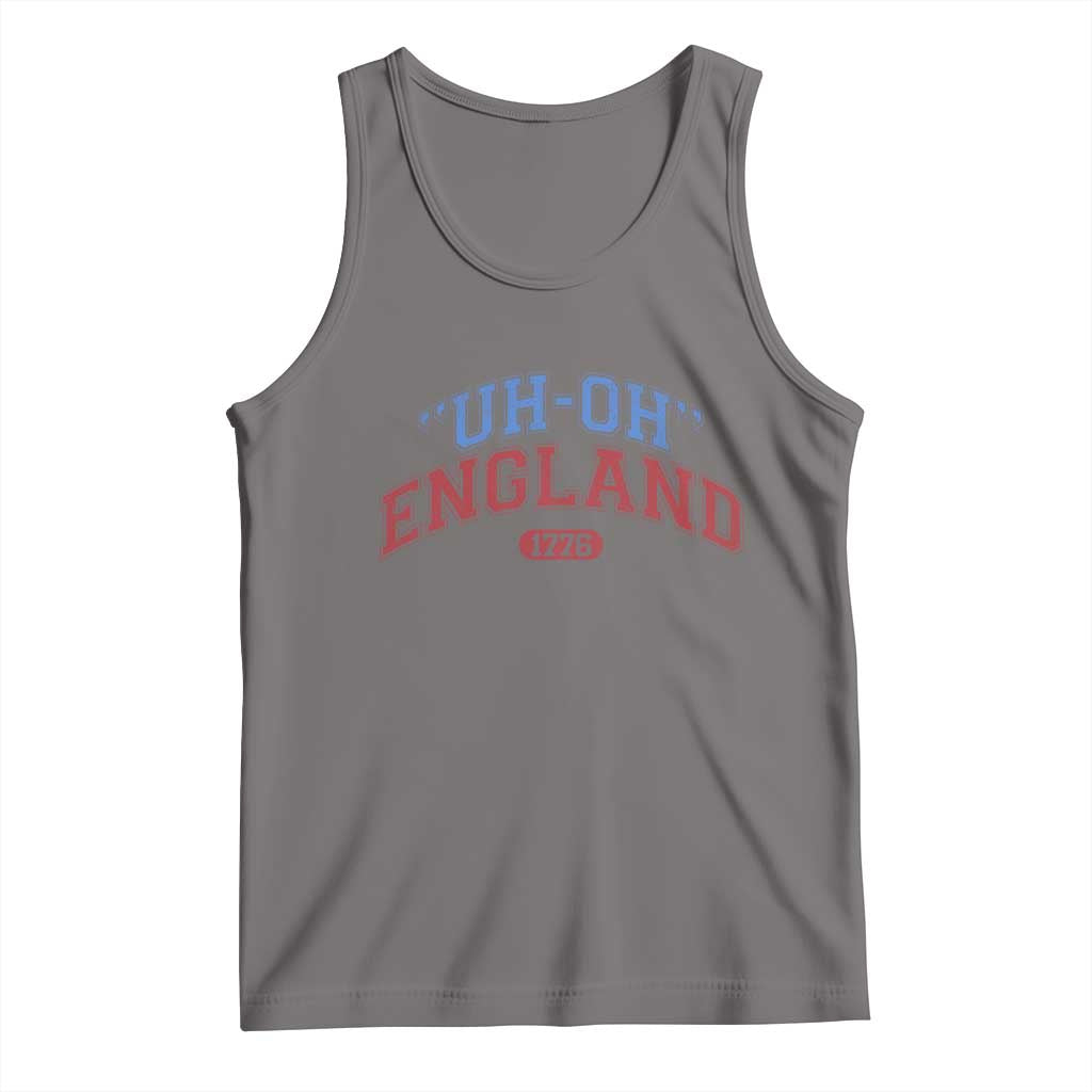 Funny 4th of July Tank Top Uh Oh England 1776 - Wonder Print Shop