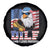 Funny Patriotic 4th Of July Spare Tire Cover Eagle DILF Damn I Love Freedom - Wonder Print Shop