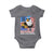 Funny Patriotic 4th Of July Baby Onesie Eagle DILF Damn I Love Freedom - Wonder Print Shop
