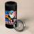 Funny Patriotic 4th Of July 4 in 1 Can Cooler Tumbler Eagle DILF Damn I Love Freedom - Wonder Print Shop