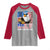 Funny Patriotic 4th Of July Raglan Shirt Eagle DILF Damn I Love Freedom - Wonder Print Shop