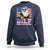 Funny Patriotic 4th Of July Sweatshirt Eagle DILF Damn I Love Freedom - Wonder Print Shop