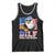 Funny Patriotic 4th Of July Tank Top Eagle DILF Damn I Love Freedom - Wonder Print Shop