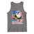 Funny Patriotic 4th Of July Tank Top Eagle DILF Damn I Love Freedom - Wonder Print Shop