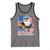 Funny Patriotic 4th Of July Tank Top Eagle DILF Damn I Love Freedom - Wonder Print Shop