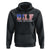 Funny Patriotic 4th Of July Hoodie DILF Damn I Love Freedom American Flag - Wonder Print Shop