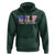 Funny Patriotic 4th Of July Hoodie DILF Damn I Love Freedom American Flag - Wonder Print Shop