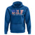 Funny Patriotic 4th Of July Hoodie DILF Damn I Love Freedom American Flag - Wonder Print Shop