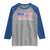 Funny Patriotic 4th Of July Raglan Shirt DILF Damn I Love Freedom American Flag - Wonder Print Shop