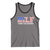 Funny Patriotic 4th Of July Tank Top DILF Damn I Love Freedom American Flag - Wonder Print Shop