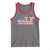 Funny Patriotic 4th Of July Tank Top DILF Damn I Love Freedom American Flag - Wonder Print Shop