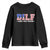 Funny Patriotic 4th Of July Youth Sweatshirt DILF Damn I Love Freedom American Flag - Wonder Print Shop