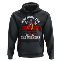 Funny 4th Of July Hoodie I'm Just Here for The Wieners Hot Dog - Wonder Print Shop