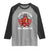 Funny 4th Of July Raglan Shirt I'm Just Here for The Wieners Hot Dog - Wonder Print Shop