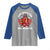 Funny 4th Of July Raglan Shirt I'm Just Here for The Wieners Hot Dog - Wonder Print Shop