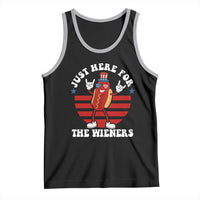 Funny 4th Of July Tank Top I'm Just Here for The Wieners Hot Dog - Wonder Print Shop