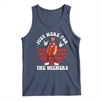 Funny 4th Of July Tank Top I'm Just Here for The Wieners Hot Dog - Wonder Print Shop