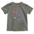 Patriotic Subtle FDT Toddler T Shirt Coquette Bow Patriotic 4th of July