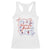 American Bride Bachelorette Party Racerback Tank Top Coquette Bow 4th Of July - Wonder Print Shop