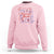 American Bride Bachelorette Party Sweatshirt Coquette Bow 4th Of July - Wonder Print Shop
