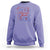 American Bride Bachelorette Party Sweatshirt Coquette Bow 4th Of July - Wonder Print Shop