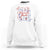 American Bride Bachelorette Party Sweatshirt Coquette Bow 4th Of July - Wonder Print Shop