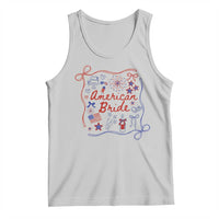 American Bride Bachelorette Party Tank Top Coquette Bow 4th Of July - Wonder Print Shop