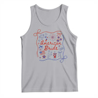 American Bride Bachelorette Party Tank Top Coquette Bow 4th Of July - Wonder Print Shop