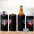 Patriotic Christian 4 in 1 Can Cooler Tumbler Faith In God Heart Cross Flag 4th Of July Religious - Wonder Print Shop