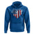 Patriotic Christian Hoodie Faith In God Heart Cross Flag 4th Of July Religious - Wonder Print Shop