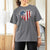 Patriotic Christian T Shirt For Women Faith In God Heart Cross Flag 4th Of July Religious - Wonder Print Shop