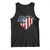 Patriotic Christian Tank Top Faith In God Heart Cross Flag 4th Of July Religious - Wonder Print Shop