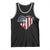 Patriotic Christian Tank Top Faith In God Heart Cross Flag 4th Of July Religious - Wonder Print Shop