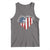Patriotic Christian Tank Top Faith In God Heart Cross Flag 4th Of July Religious - Wonder Print Shop