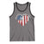 Patriotic Christian Tank Top Faith In God Heart Cross Flag 4th Of July Religious - Wonder Print Shop