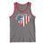 Patriotic Christian Tank Top Faith In God Heart Cross Flag 4th Of July Religious - Wonder Print Shop