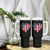 Patriotic Christian Tumbler With Handle Faith In God Heart Cross Flag 4th Of July Religious - Wonder Print Shop
