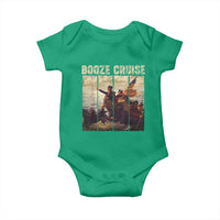 Funny 4th of July Baby Onesie Political Party Booze Cruise Founding Father - Wonder Print Shop