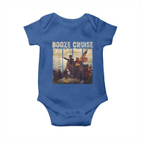Funny 4th of July Baby Onesie Political Party Booze Cruise Founding Father - Wonder Print Shop